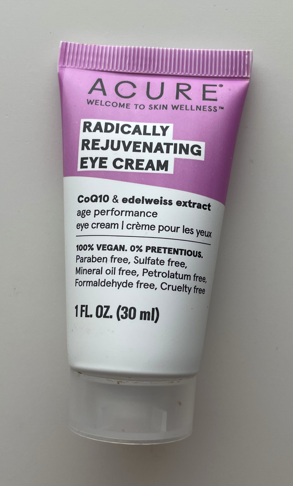acure radically rejuvenating eye cream