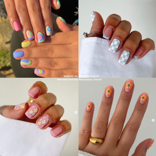 11 Nail Art Designs For Short Nails That Are As Pretty As They Are  Practical - Elle India